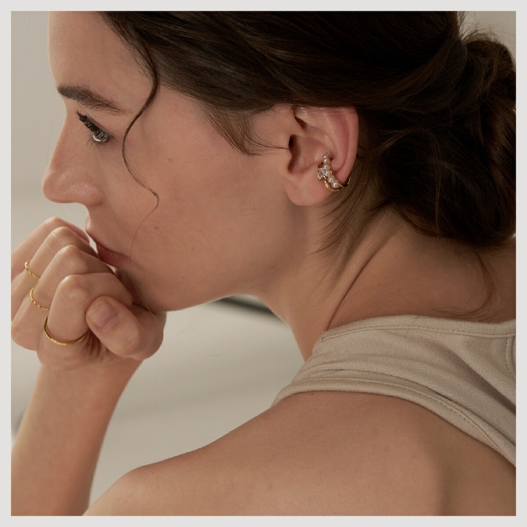 【CRAIFE】イヤーカフ イヤカフ 金属アレルギー対応 片耳用 | CRAIFE | 詳細画像4 