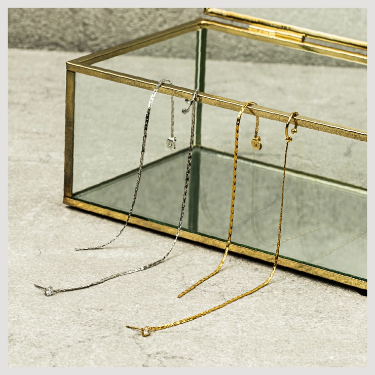 【CRAIFE】チェーンピアス 金属アレルギー対応 片耳用 | CRAIFE | 詳細画像10 