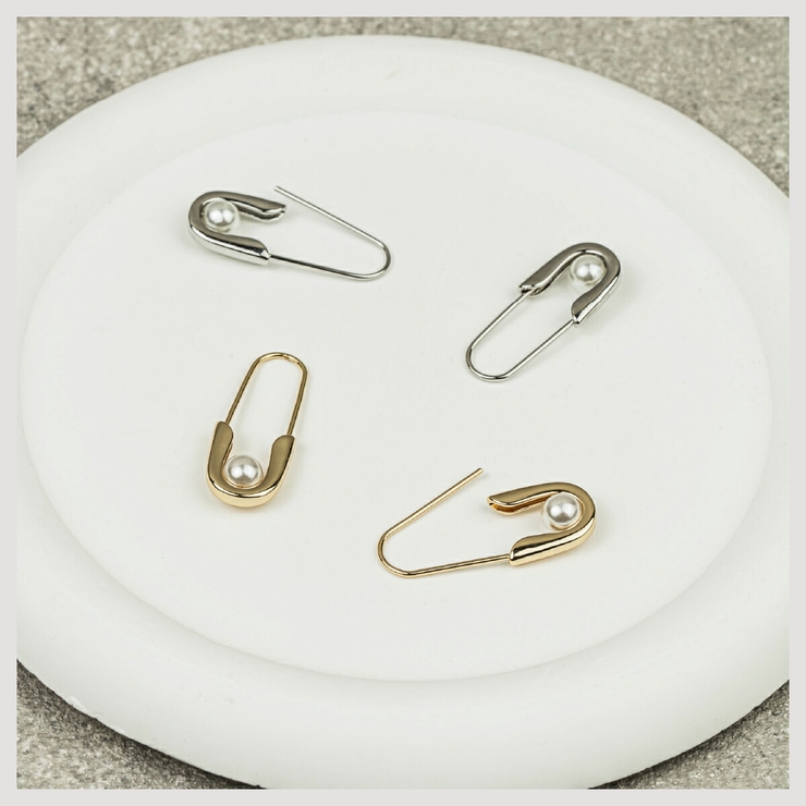 【CRAIFE】フープピアス 安全ピン 金属アレルギー対応 両耳セット | CRAIFE | 詳細画像10 