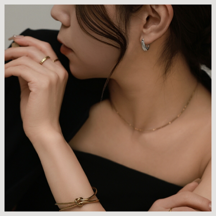 【CRAIFE】フープピアス 金属アレルギー対応 両耳セット | CRAIFE | 詳細画像8 