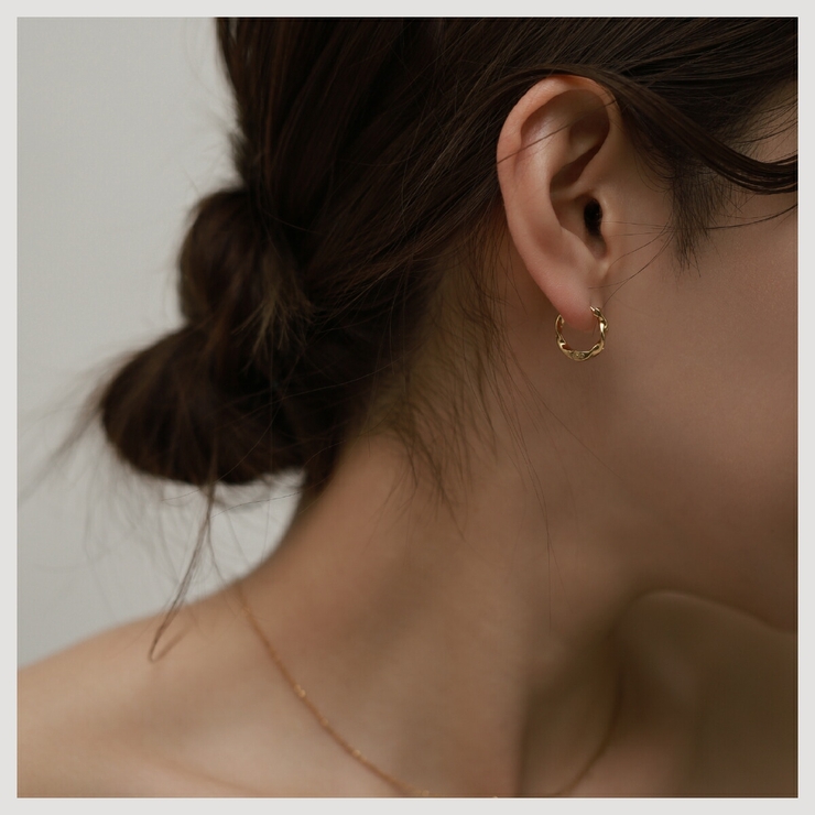 【CRAIFE】フープピアス 金属アレルギー対応 両耳セット | CRAIFE | 詳細画像4 