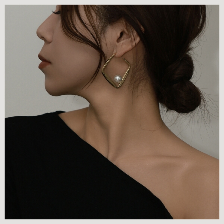 【CRAIFE】ピアス 大ぶり 金属アレルギー対応 両耳セット | CRAIFE | 詳細画像7 