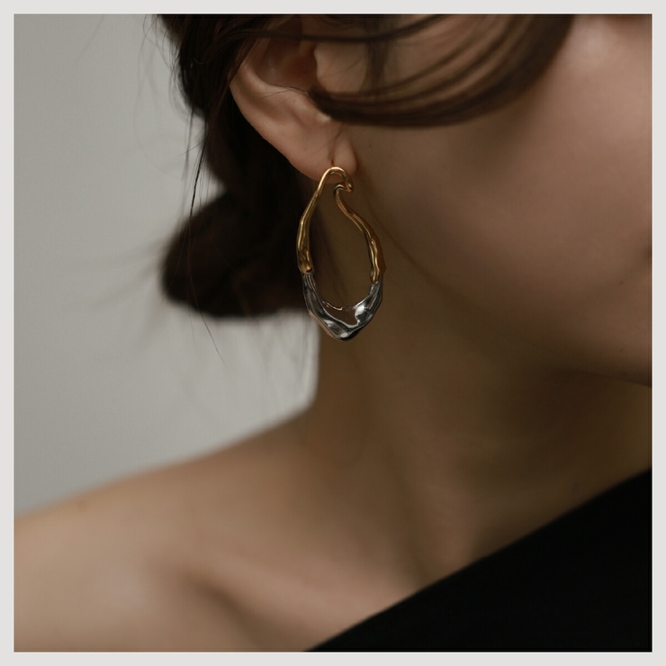 【CRAIFE】ピアス 大ぶり 金属アレルギー対応 両耳セット | CRAIFE | 詳細画像8 