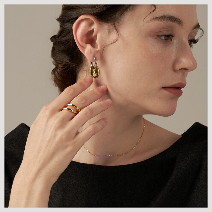 【CRAIFE】フープピアス 金属アレルギー対応 両耳セット | CRAIFE | 詳細画像6 