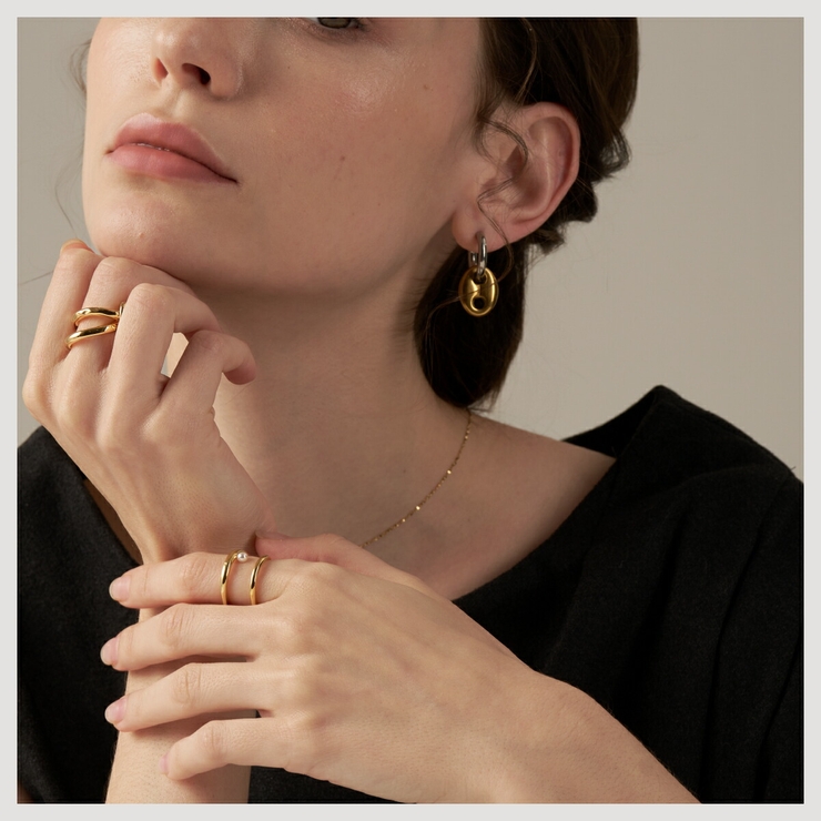 【CRAIFE】フープピアス 金属アレルギー対応 両耳セット | CRAIFE | 詳細画像8 