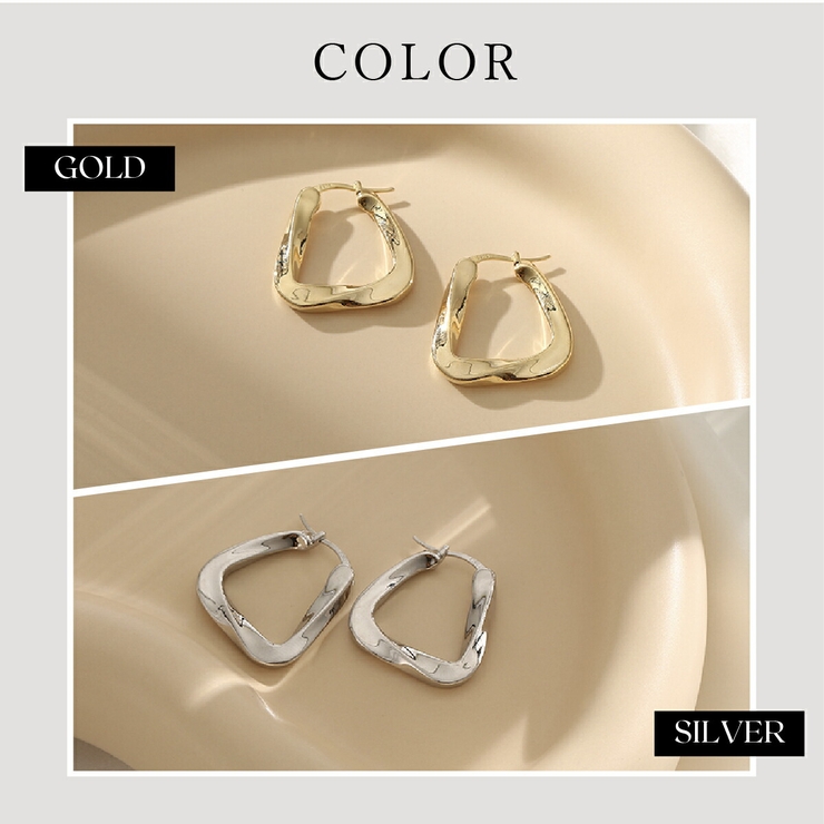 【CRAIFE】フープピアス 痛くないイヤリング 金属アレルギー対応両耳セット | CRAIFE | 詳細画像14 