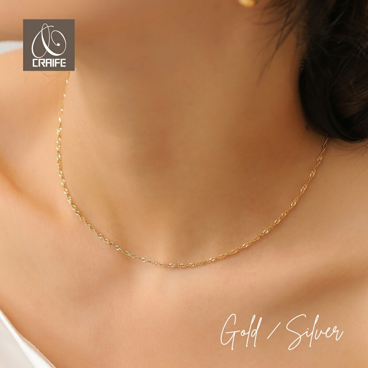 【CRAIFE】ネックレス サージカルステンレス 金属アレルギー対応 | CRAIFE | 詳細画像1 