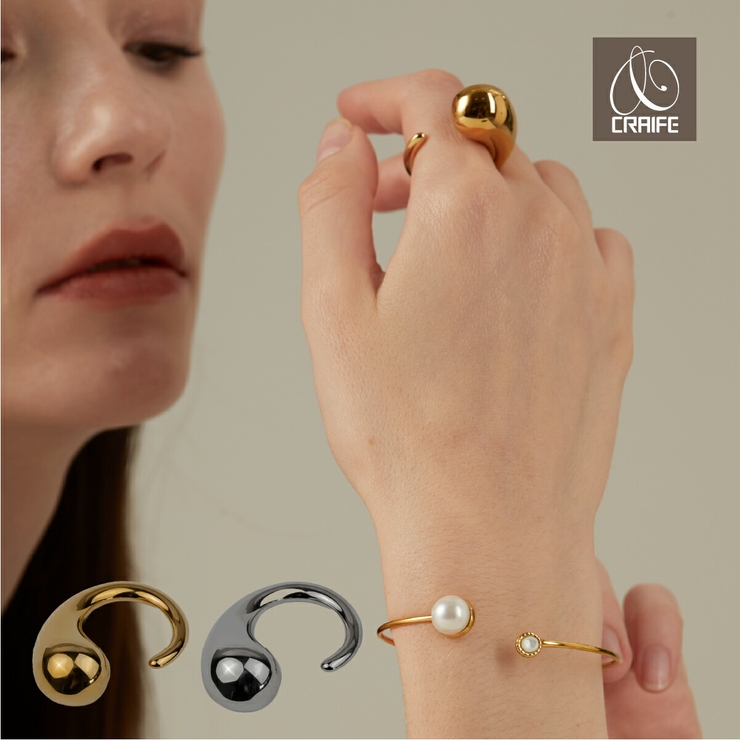【CRAIFE】リング 指輪 サージカルステンレス 金属アレルギー対応 | CRAIFE | 詳細画像1 