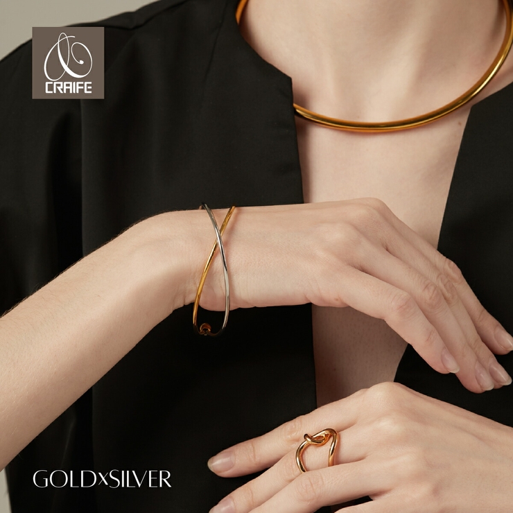 【CRAIFE】バングル サージカルステンレス 316L 金属アレルギー対応 | CRAIFE | 詳細画像1 