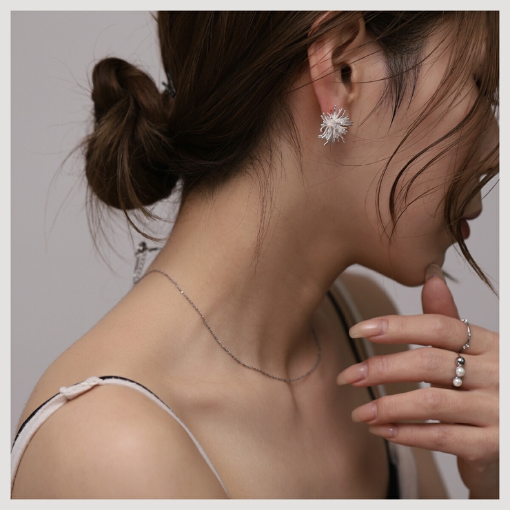 【CRAIFE】痛くない イヤリング ピアス 金属アレルギー対応 両耳セット | CRAIFE | 詳細画像4 