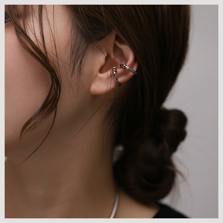 【CRAIFE】イヤーカフ イヤカフ 金属アレルギー対応 2個セット | CRAIFE | 詳細画像5 