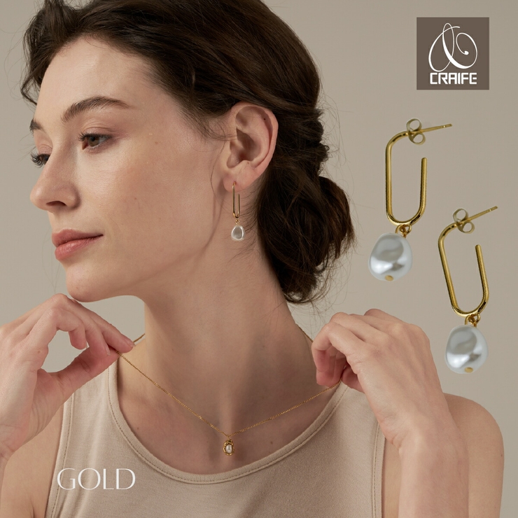 【CRAIFE】ピアス 金属アレルギー対応 両耳セット | CRAIFE | 詳細画像1 