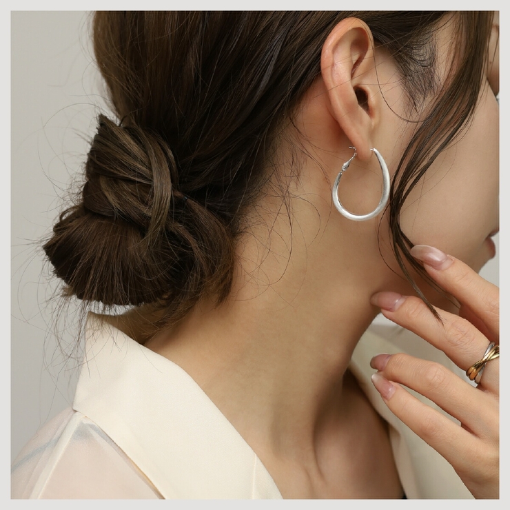 【CRAIFE】フープピアス 金属アレルギー対応 両耳セット | CRAIFE | 詳細画像7 