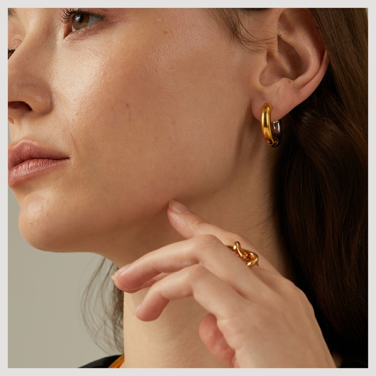 【CRAIFE】フープピアス 金属アレルギー対応 両耳セット | CRAIFE | 詳細画像5 