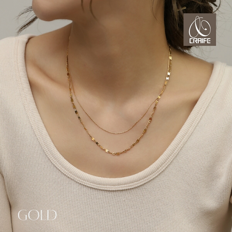 【CRAIFE】ネックレス サージカルステンレス 金属アレルギー対応 | CRAIFE | 詳細画像1 