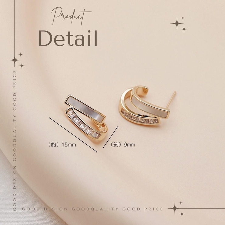 【CRAIFE】ピアス イヤリング 金属アレルギー対応 両耳セット | CRAIFE | 詳細画像8 