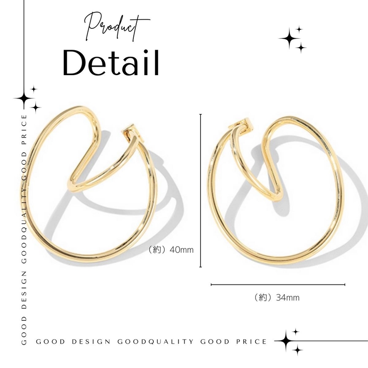 【CRAIFE】イヤーカフ イヤカフ 金属アレルギー対応 両耳セット | CRAIFE | 詳細画像12 