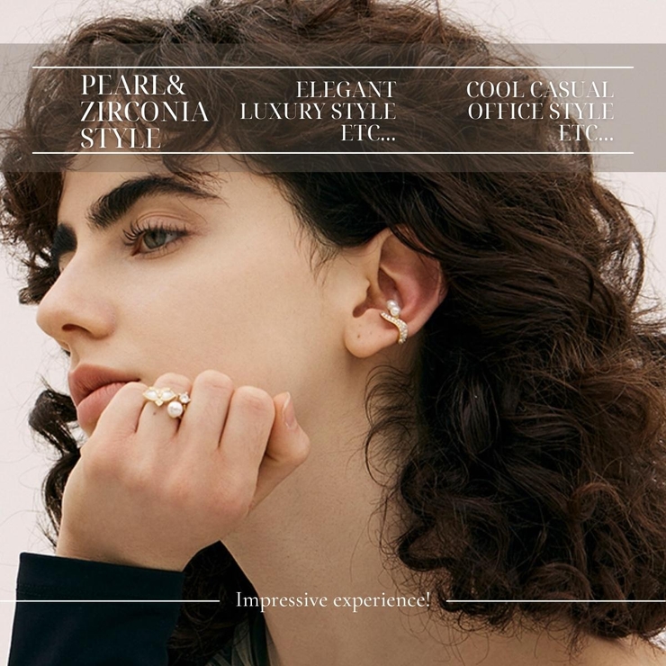 【CRAIFE】イヤーカフ イヤカフ 金属アレルギー対応 片耳用 | CRAIFE | 詳細画像6 