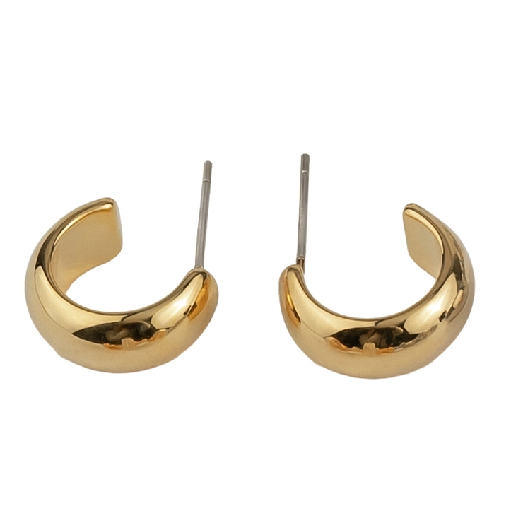 ゴールド | 【CRAIFE】痛くない イヤリング ピアス 金属アレルギー対応 両耳セット | CRAIFE