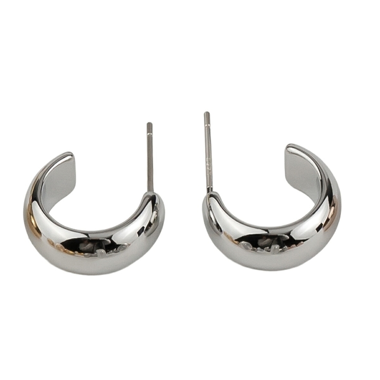 シルバー | 【CRAIFE】痛くない イヤリング ピアス 金属アレルギー対応 両耳セット | CRAIFE