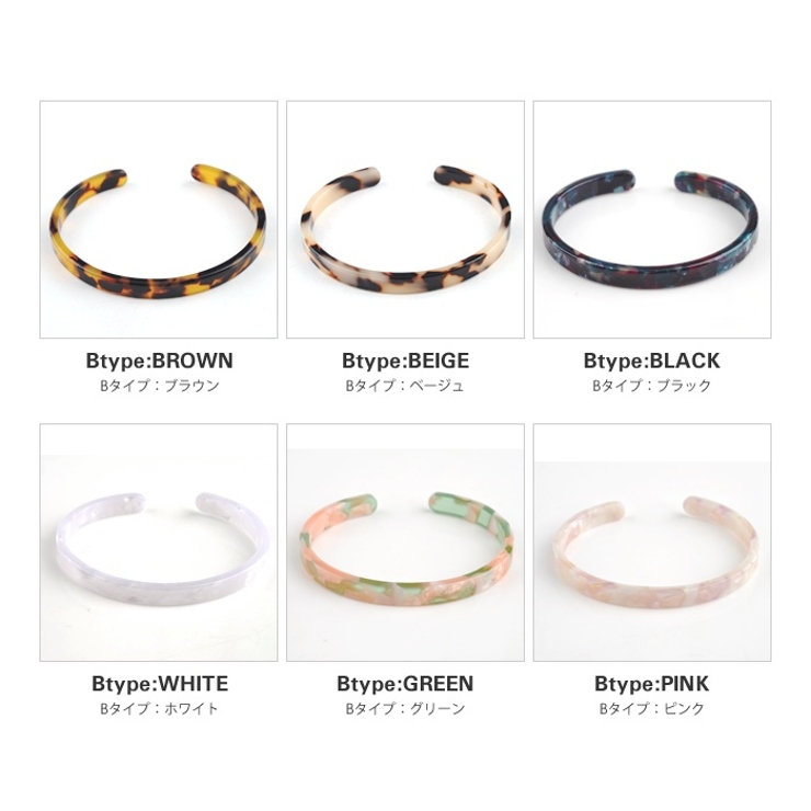 べっ甲三連 バングル 鼈甲 べっ甲 - ブレスレット・バングルの人気通販