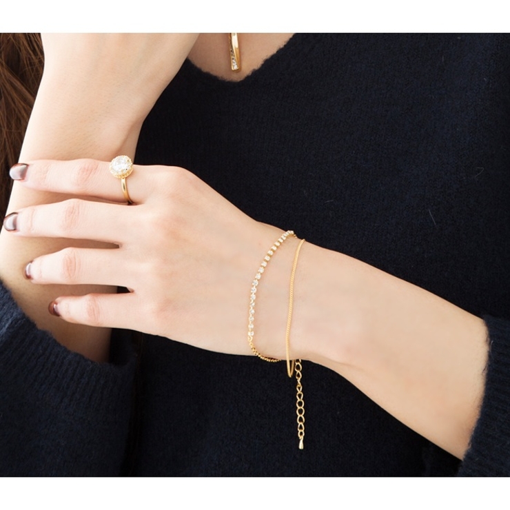 ブレスレット レディース 2連 | CREAM-DOT | 詳細画像7 