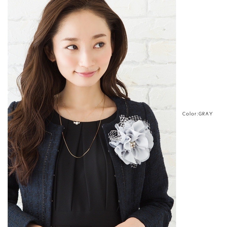 コサージュ フラワー レース | CREAM-DOT | 詳細画像6 