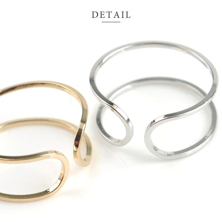 リング 指輪 ダブルライン | CREAM-DOT | 詳細画像4 