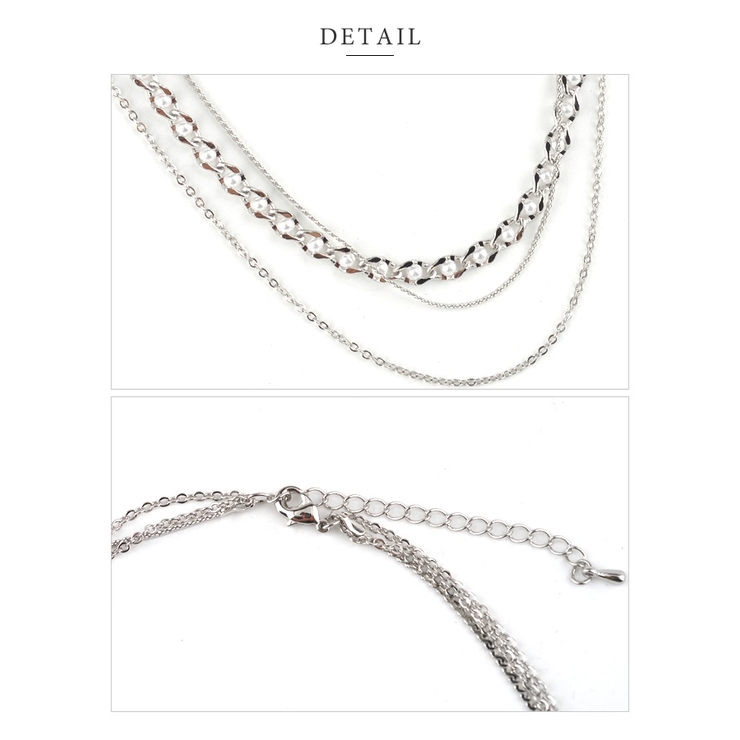 ネックレス ロング 3連 | CREAM-DOT | 詳細画像4 