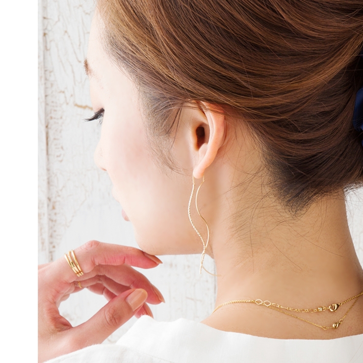 ピアス アメリカンピアス 18kコーティング[品番：CRMA0000970