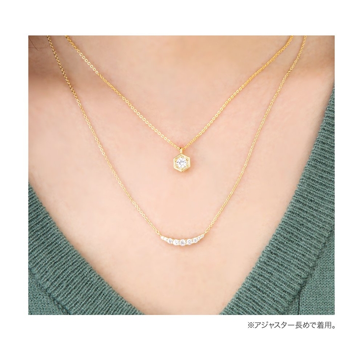 ネックレス クレッセント ビジュー | CREAM-DOT | 詳細画像9 
