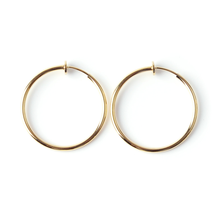 ゴールド | 選べる サイズ イヤリング | CREAM-DOT