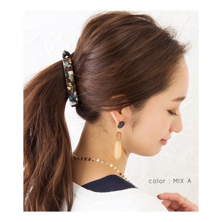 バナナクリップ フリル 樹脂 | CREAM-DOT | 詳細画像7 