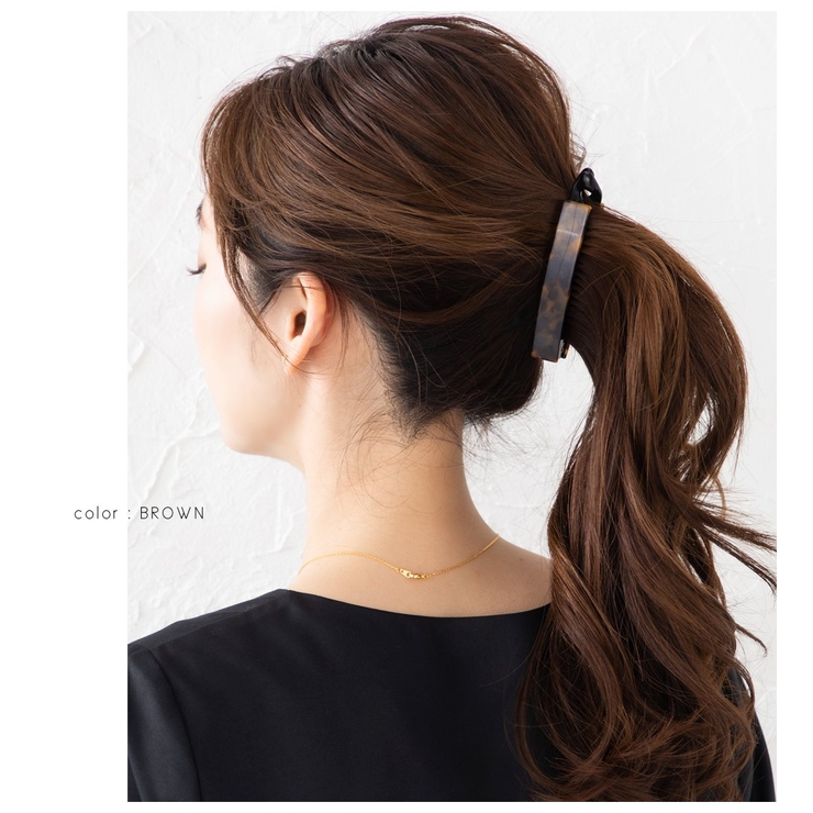 バナナクリップ フリル 樹脂 | CREAM-DOT | 詳細画像8 