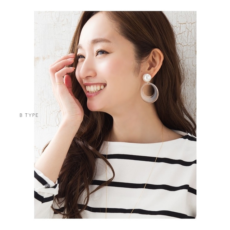 ピアス イヤリング クリア | CREAM-DOT | 詳細画像6 