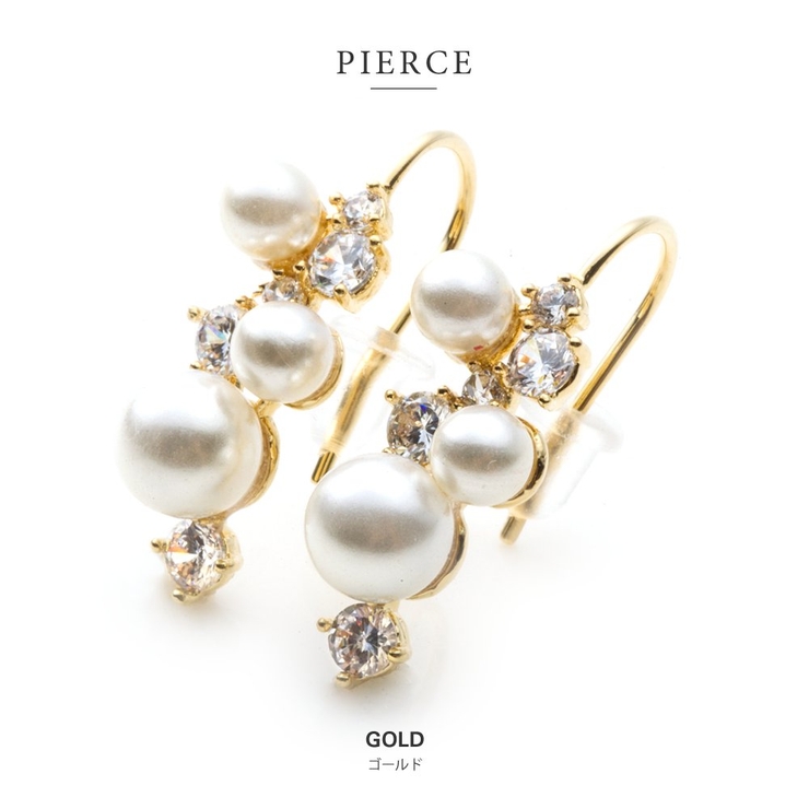 ピアス パール ビジュー | CREAM-DOT | 詳細画像4 