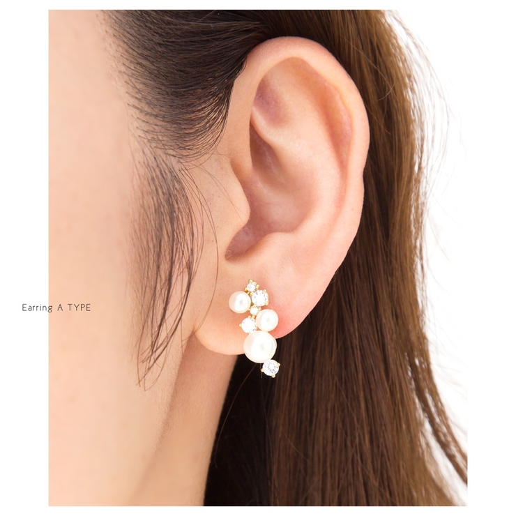 ピアス パール ビジュー | CREAM-DOT | 詳細画像10 