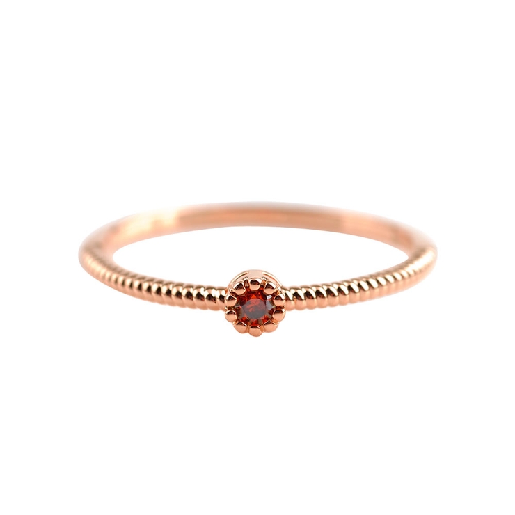 1月 | リング 指輪 18kコーティング | CREAM-DOT