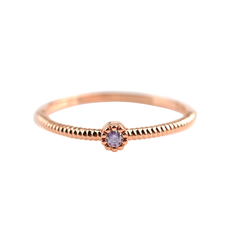 2月 | リング 指輪 18kコーティング | CREAM-DOT