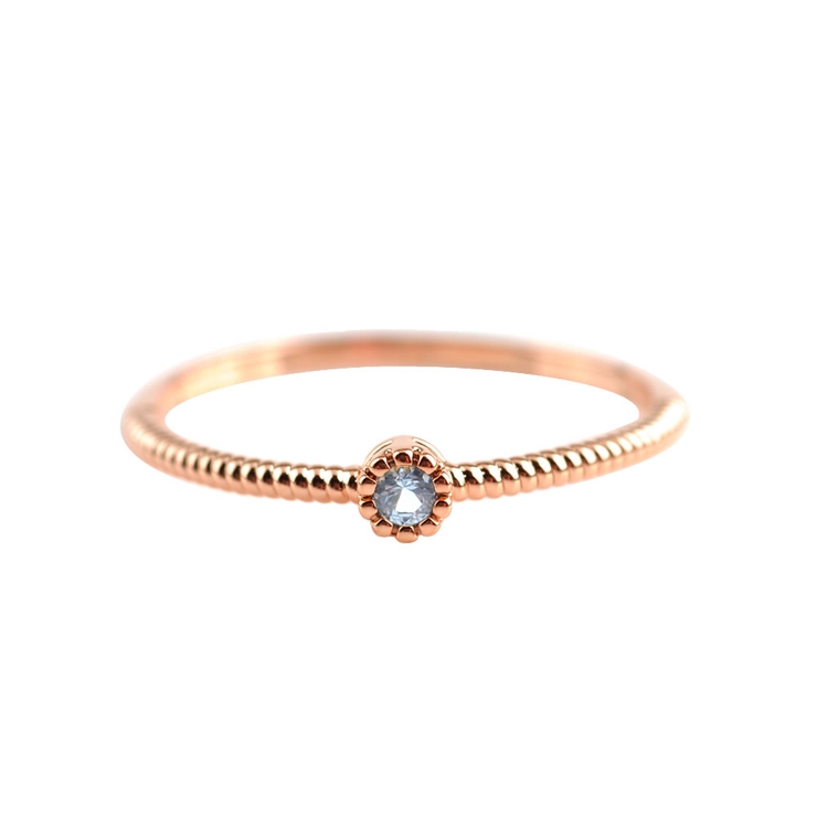 3月 | リング 指輪 18kコーティング | CREAM-DOT