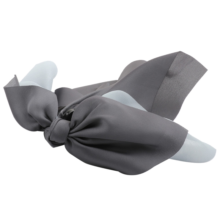 グレー | バナナクリップ 大きめ しっかり | CREAM-DOT