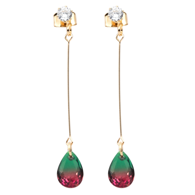 S：レッド | ピアス ドロップ 涙 | CREAM-DOT