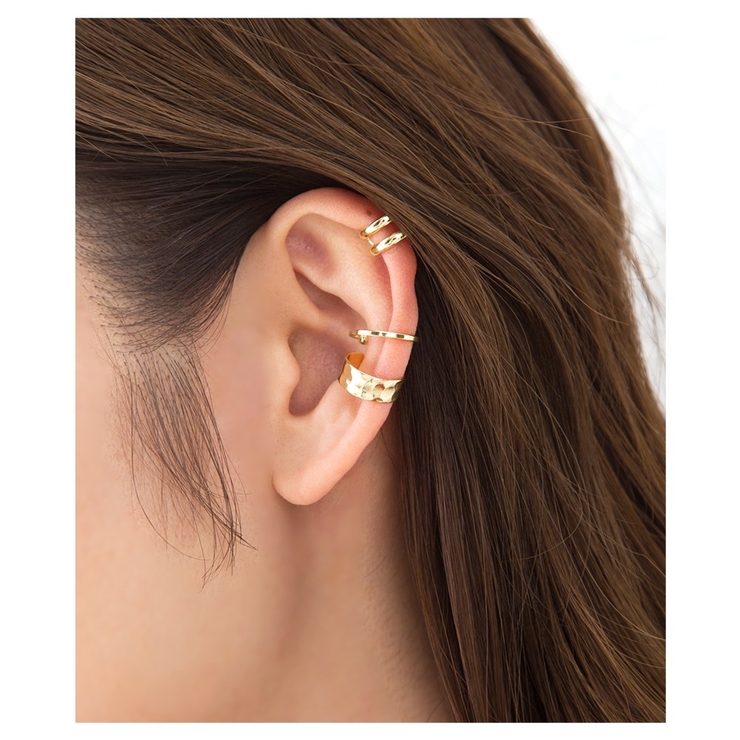 イヤーカフス 18kコーティング イヤカフ | CREAM-DOT | 詳細画像6 