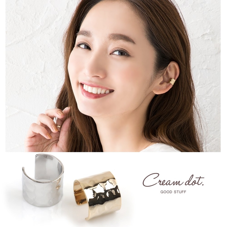 イヤーカフス イヤリング イヤカフ | CREAM-DOT | 詳細画像1 