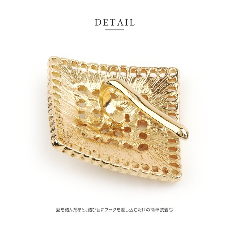 ポニーフック ヘアカフス ヘアゴム | CREAM-DOT | 詳細画像5 