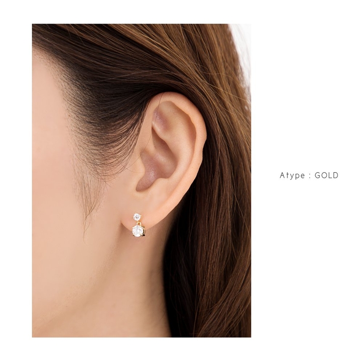 選べる3タイプ ピアス イヤリング | CREAM-DOT | 詳細画像9 