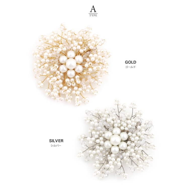 コサージュ ブローチ フォーマル | CREAM-DOT | 詳細画像4 