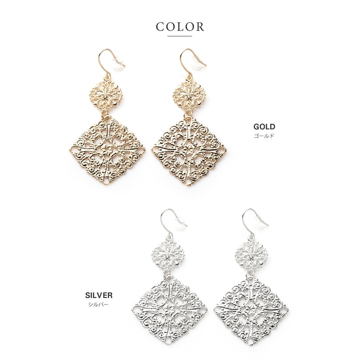 選べる ピアス イヤリング | CREAM-DOT | 詳細画像4 