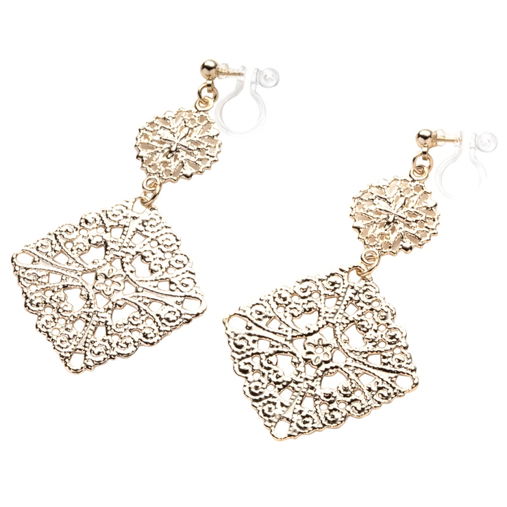 ゴールド | 選べる ピアス イヤリング | CREAM-DOT