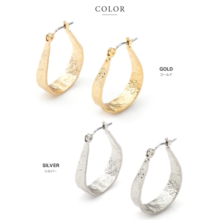 ピアス フープピアス 金属アレルギー | CREAM-DOT | 詳細画像3 